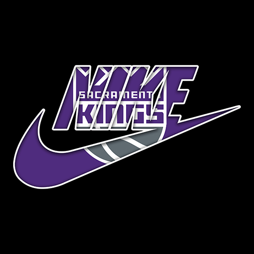 Sacramento Kings Nike logo iron on paper